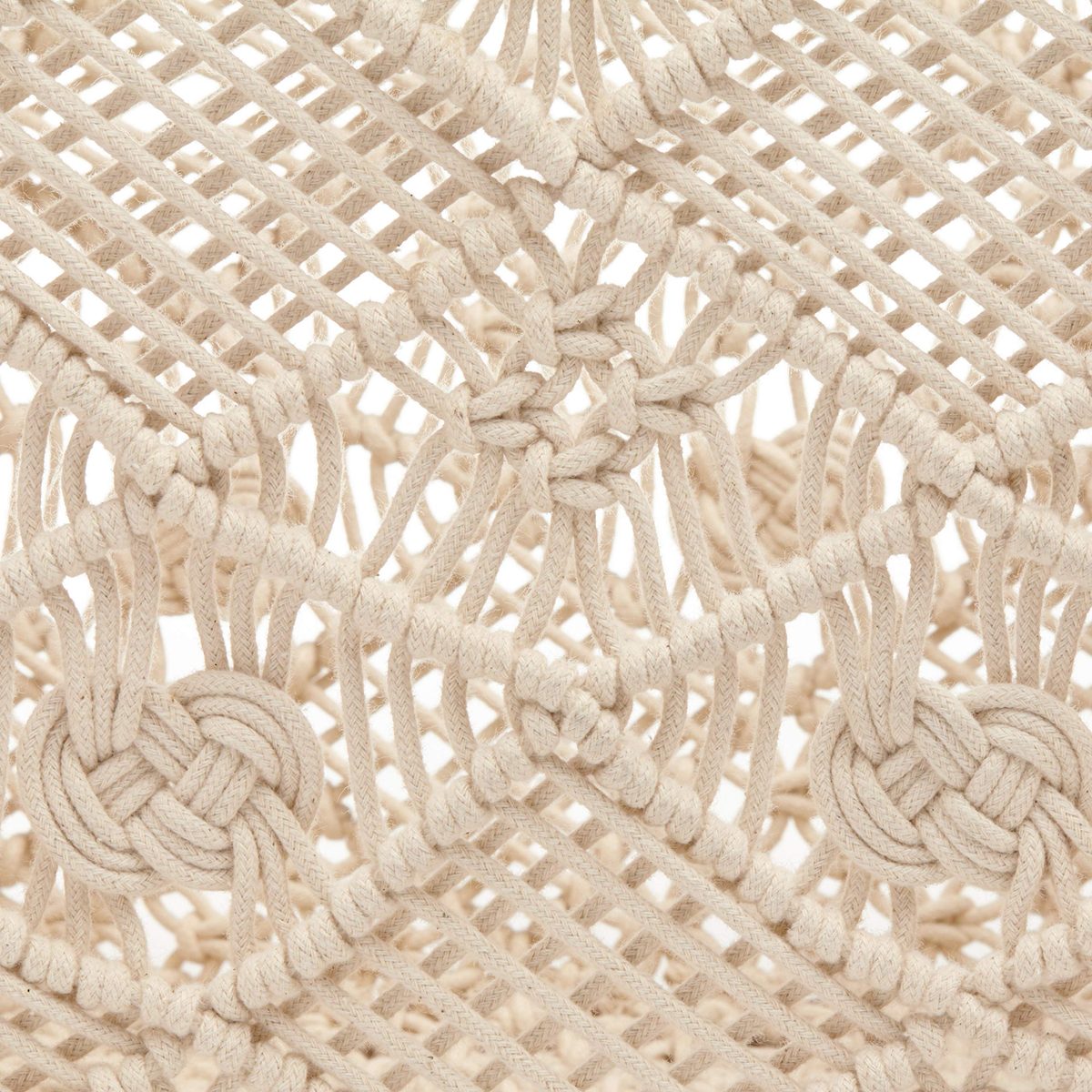 Stone & Beam Modern Handmade Basket, Set of 3, Ivory