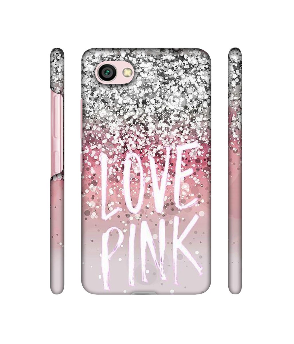 Amazon Brand - Solimo Designer Love Pink 3D Printed Hard Back Case Mobile Cover for Xiaomi Redmi Y1 Lite