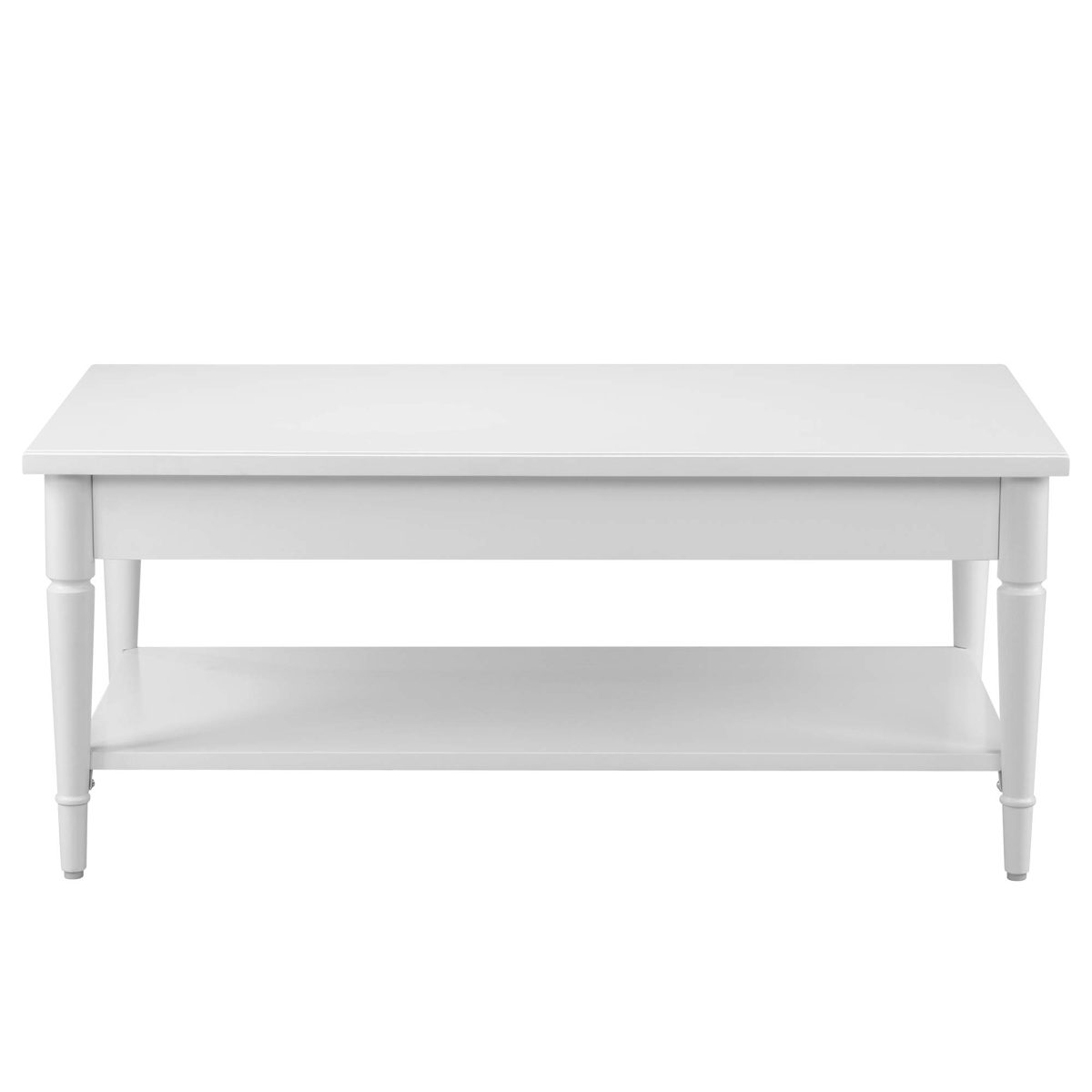Amazon Brand – Ravenna Home Classic Coffee Table, 42"W, White
