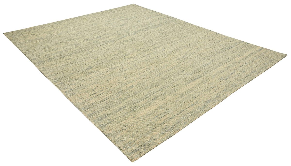 Stone & Beam Contemporary Speckle Wool Runner Rug, 2' 3" x 7' 6", Seafoam