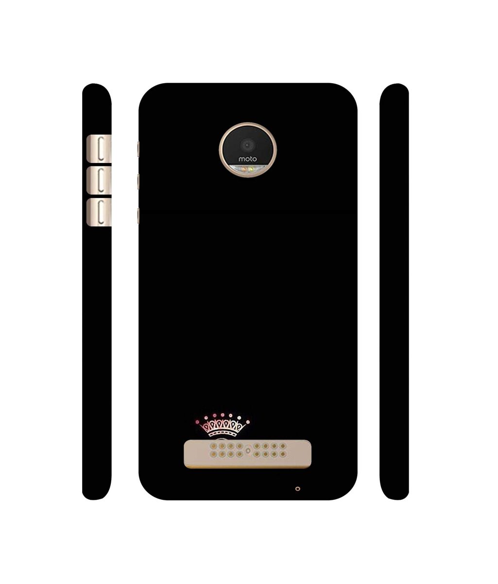 Amazon Brand - Solimo Designer Queen 3D Printed Hard Back Case Mobile Cover for Motorola Moto Z Play