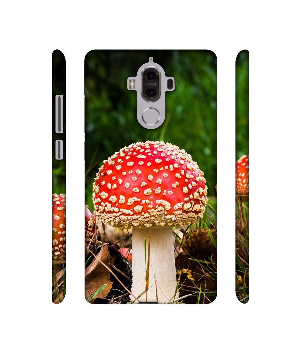 Amazon Brand - Solimo Designer Red Mushroom 3D Printed Hard Back Case Mobile Cover for Huawei Mate 9