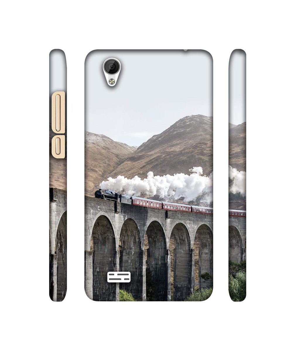 Amazon Brand - Solimo Designer Steam Train 3D Printed Hard Back Case Mobile Cover for Vivo Y31