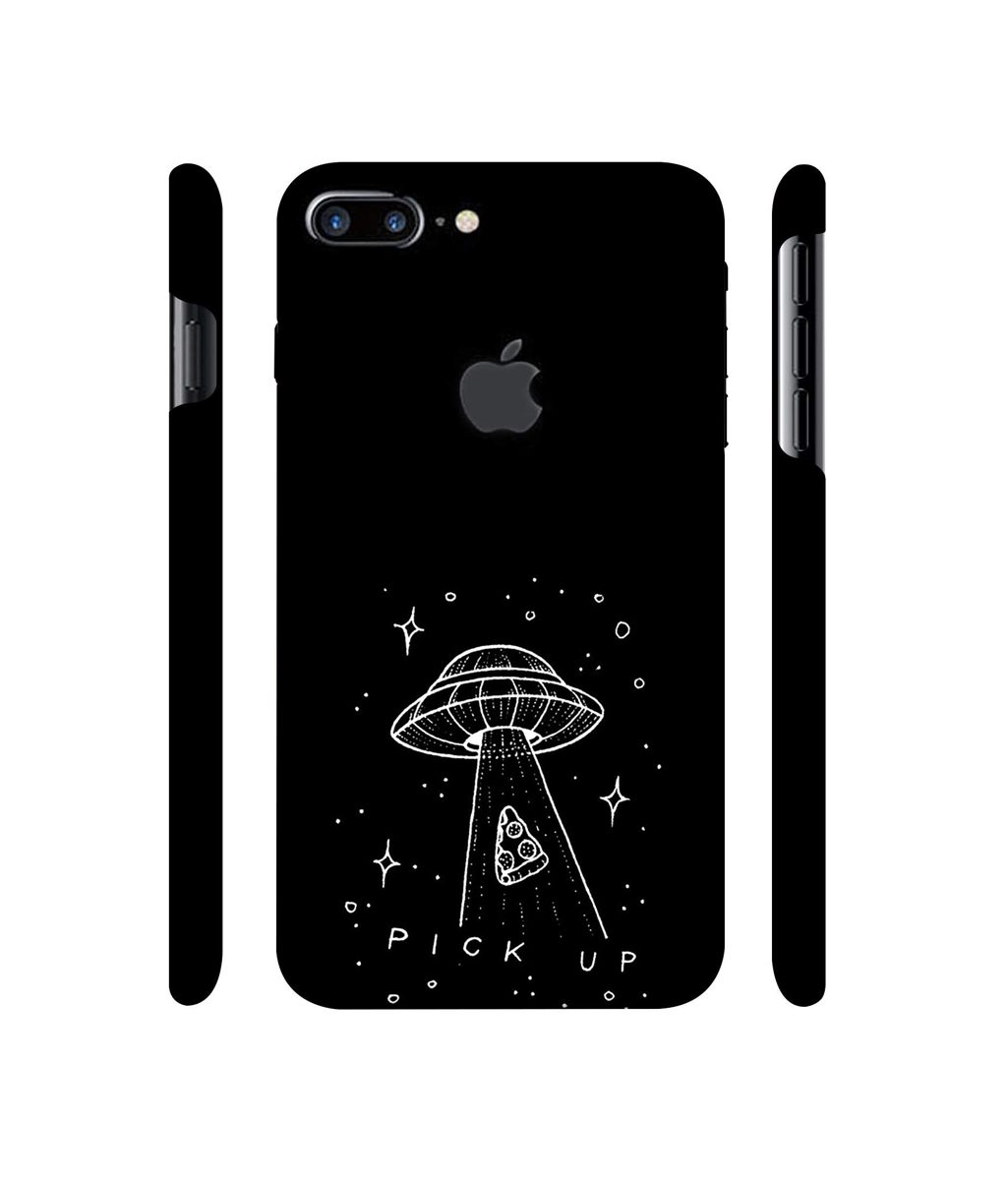 Amazon Brand - Solimo Designer Pick up 3D Printed Hard Back Case Mobile Cover for Apple iPhone 7 Plus (Logo Cut)