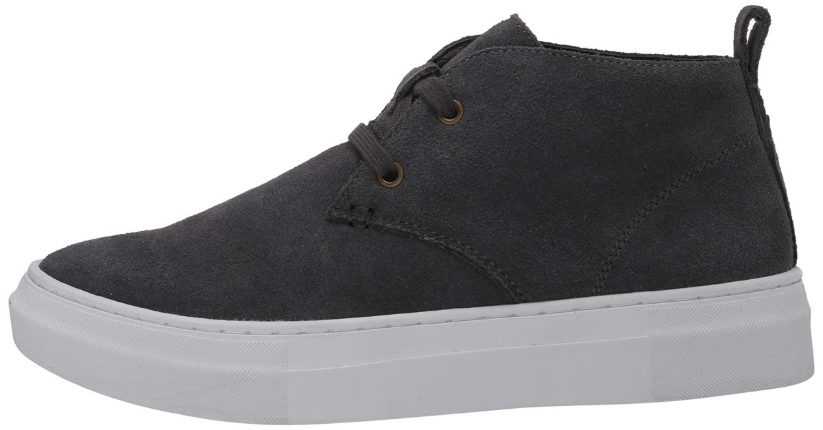 Amazon Brand - 206 Collective Men's Malta Chukka Boot, Charcoal, 14 B US