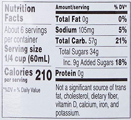 Amazon Brand - Solimo Pancake Syrup, Original Flavor, 12 FL OZ