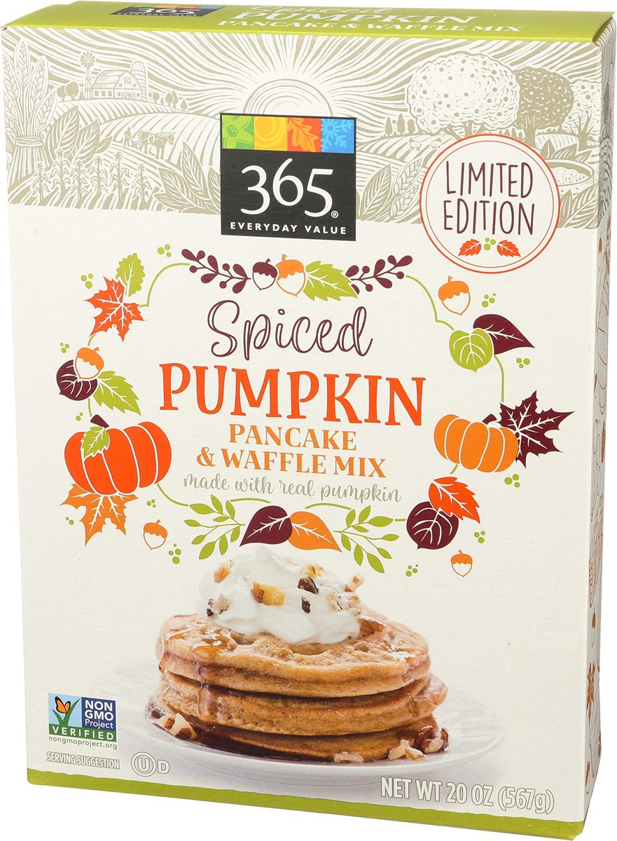 365 Everyday Value, Pancake & Waffle Mix, Spiced Pumpkin, 20 oz