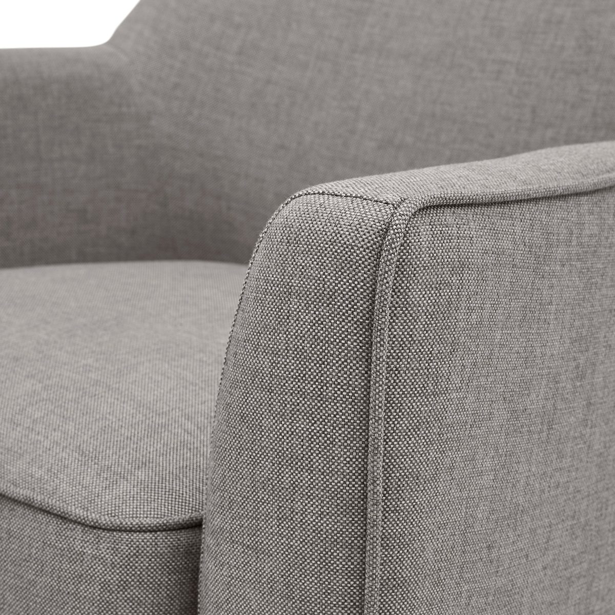 Amazon Brand – Stone & Beam Cheyanne Modern Living Room Accent Arm Chair, 30.7"W, Storm