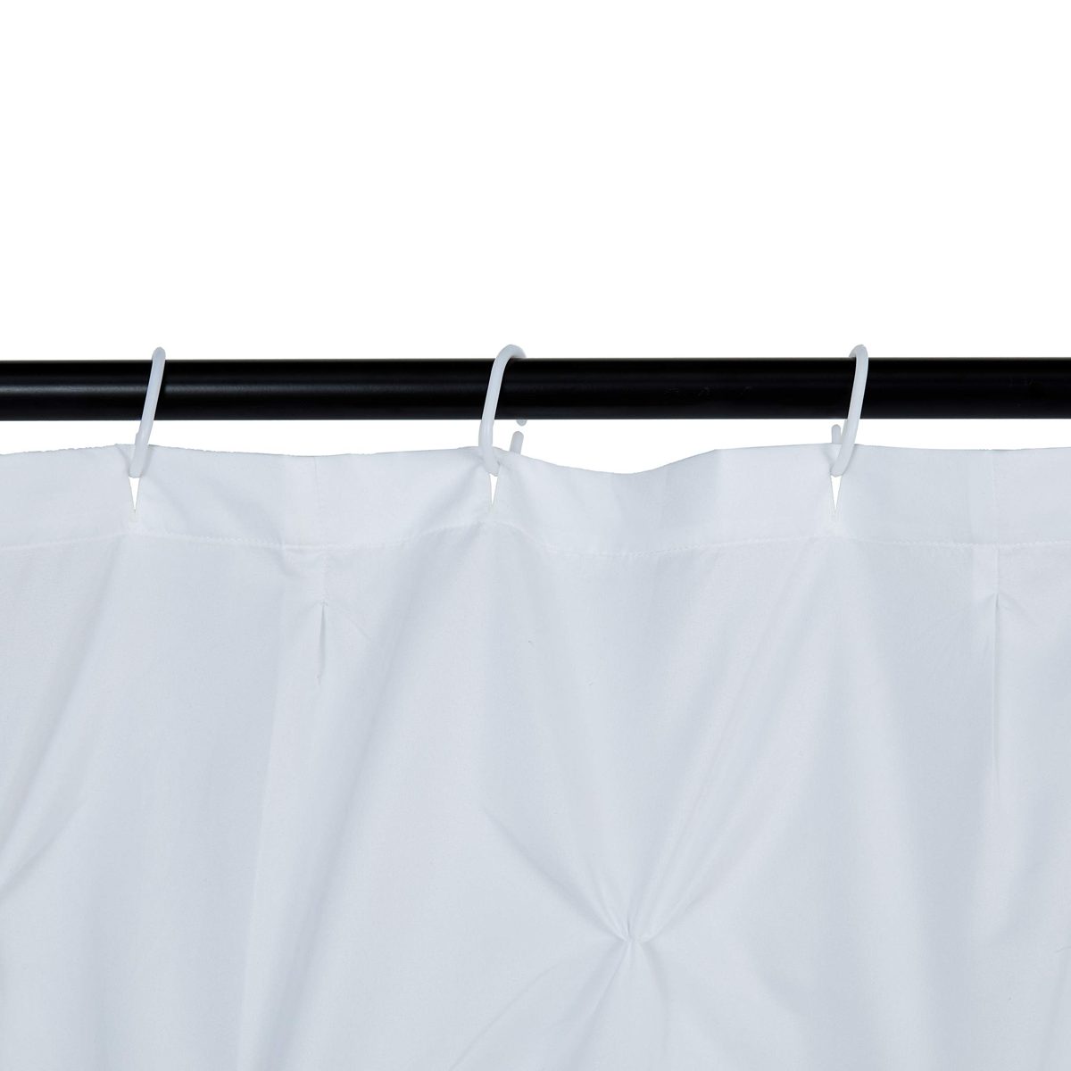 AmazonBasics Waffle Weave Shower Curtain