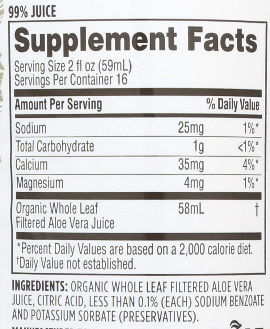 365 Everyday Value, Whole Leaf Aloe Vera Juice, 32 fl oz