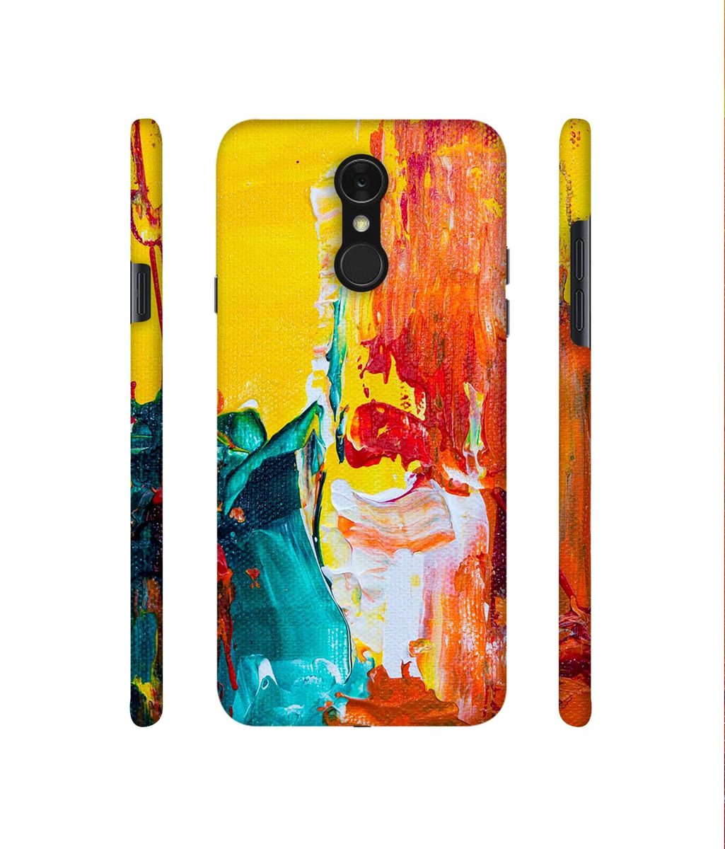 Amazon Brand - Solimo Designer Color Mash 3D Printed Hard Back Case Mobile Cover for LG Q7