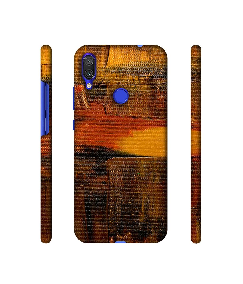 Amazon Brand - Solimo Designer Brown Shade Mashup 3D Printed Hard Back Case Mobile Cover for Xiaomi Redmi Note 7 Pro