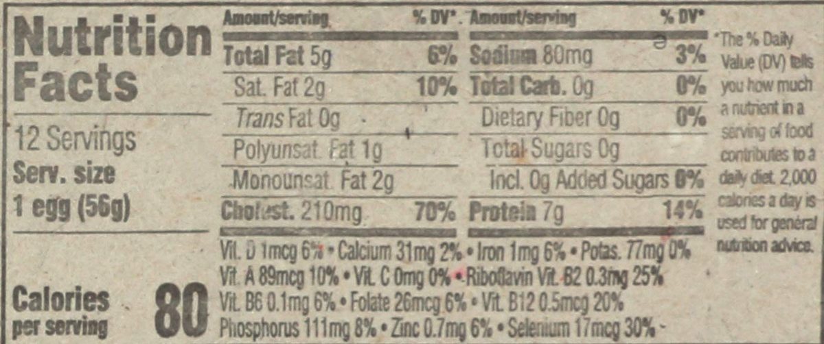 365 EVERYDAY VALUE Organic Brown Extra Large Grade A Eggs, 12 CT