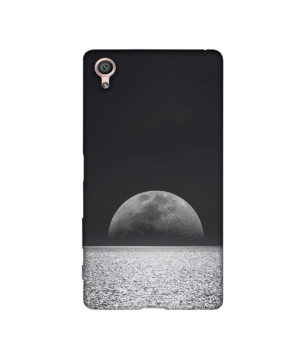Amazon Brand - Solimo Designer Half Moon View 3D Printed Hard Back Case Mobile Cover for Sony Xperia X