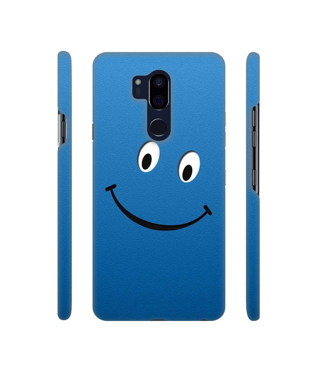 Amazon Brand - Solimo Designer Happy 3D Printed Hard Back Case Mobile Cover for LG G7 ThinQ