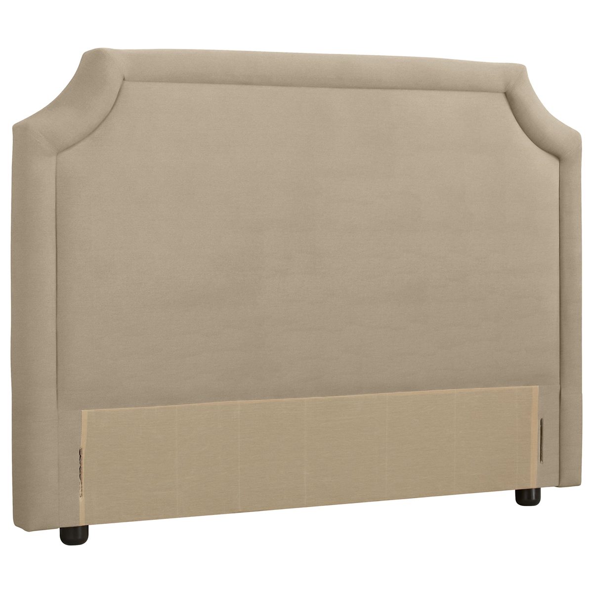 Amazon Brand – Stone & Beam Bridgewater Scalloped King Headboard, 88"W, Spinnsol Cocoa