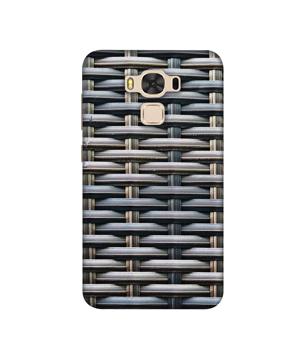 Amazon Brand - Solimo Designer Wooden Blocks Checks 3D Printed Hard Back Case Mobile Cover for Asus Zenfone 3 Max ZC553KL