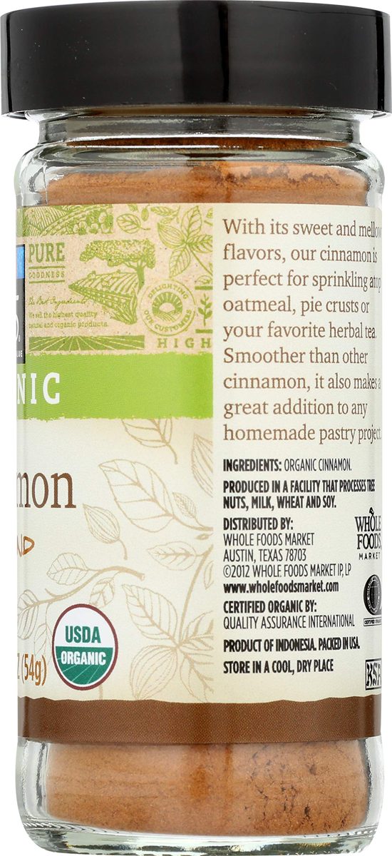 365 EVERYDAY VALUE Organic Ground Cinnamon, 1.9 OZ
