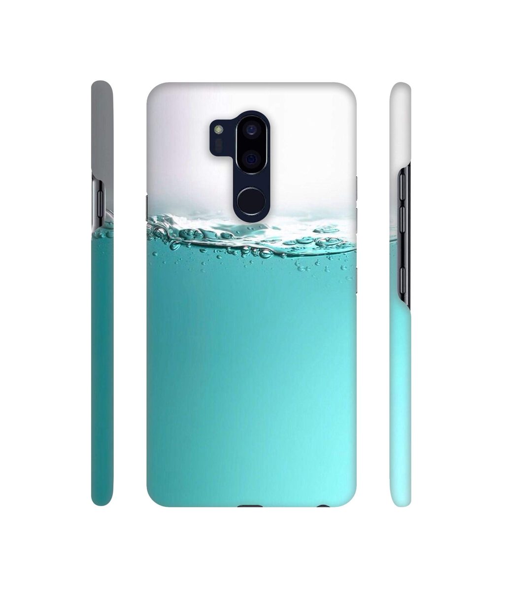 Amazon Brand - Solimo Designer Half Fill 3D Printed Hard Back Case Mobile Cover for LG G7 ThinQ