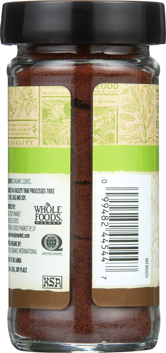 365 Everyday Value, Organic Ground Cloves Ground, 1.87 oz