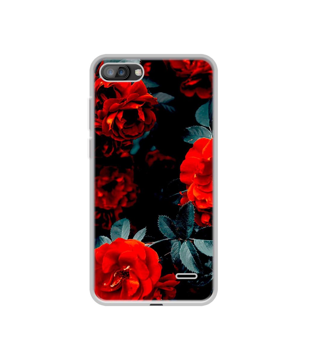 Amazon Brand - Solimo Designer Rose Photography UV Printed Soft Back Case Mobile Cover for I Kall K1