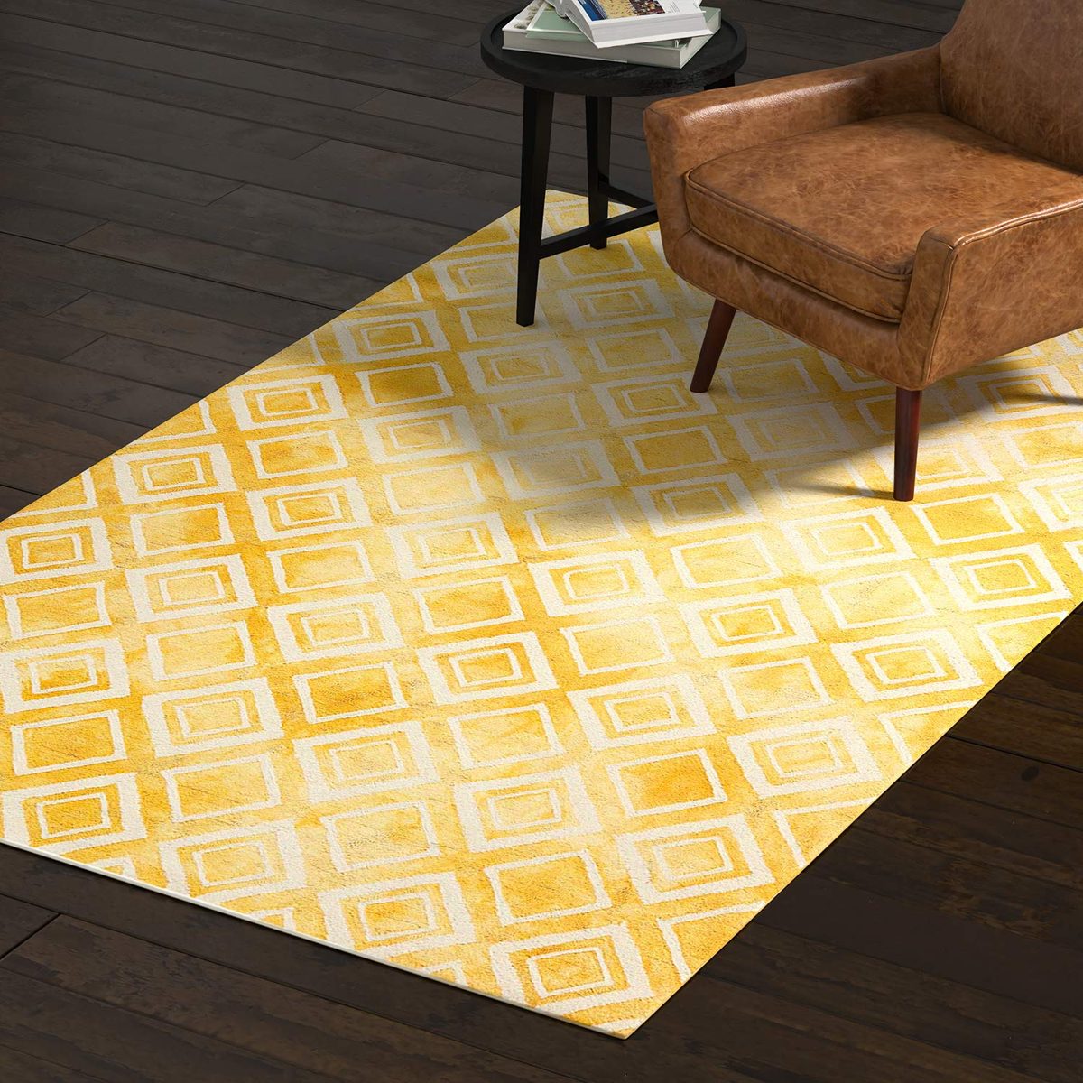 Rivet Modern Geometric Rug