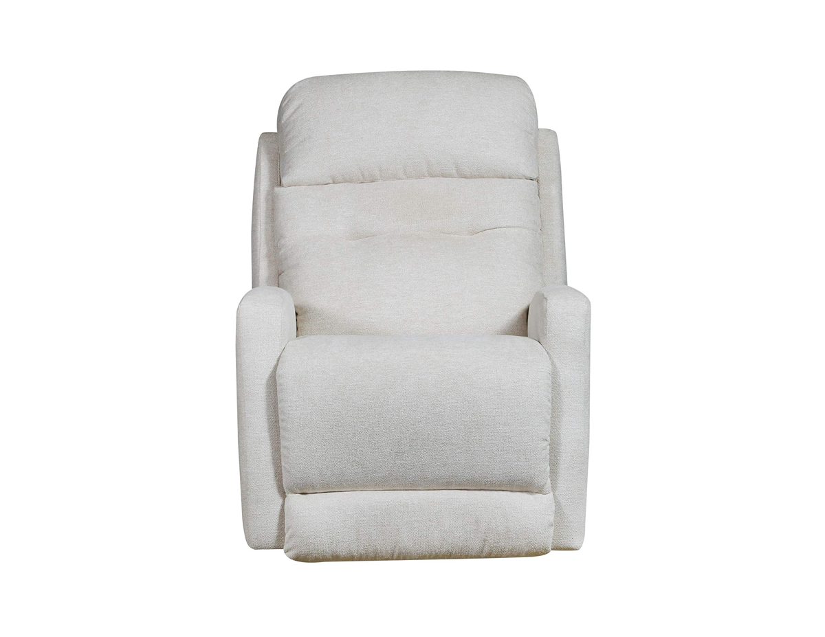 Ravenna Home Beaver Creek Upholstered Rocking Recliner Chair with Swivel, 40"W, Cream