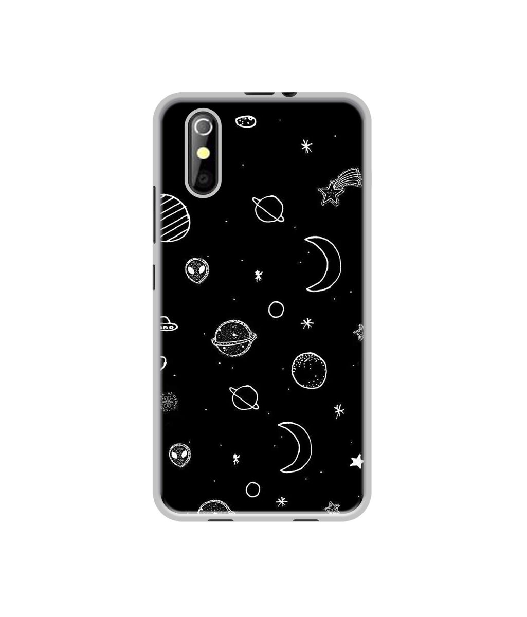 Amazon Brand - Solimo Designer Solar System UV Printed Soft Back Case Mobile Cover for iKall K200