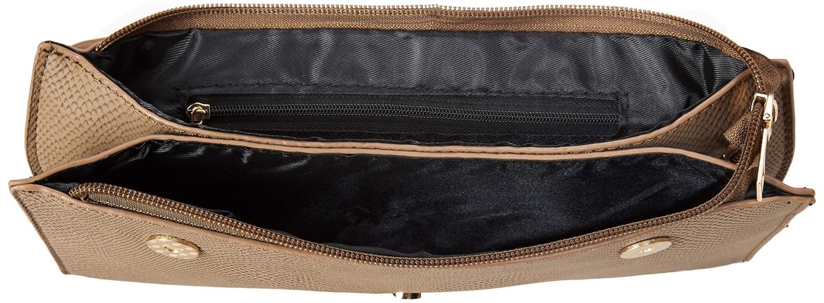 Flavia Women's Clutch (Kahki)