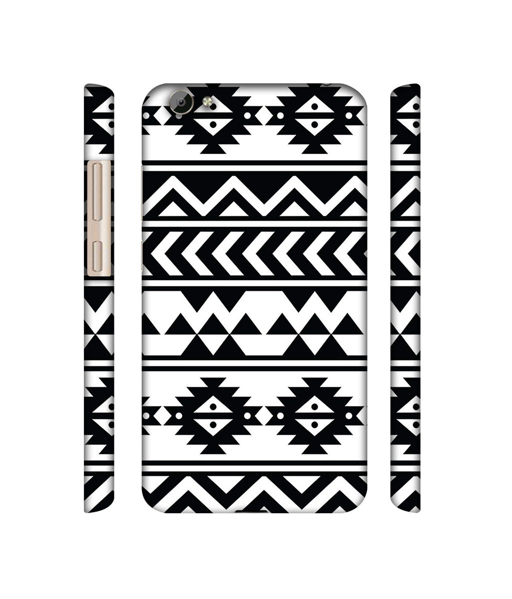 Amazon Brand - Solimo Designer Multi Shape Texture 3D Printed Hard Back Case Mobile Cover for Vivo Y66