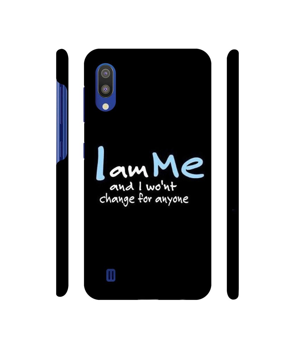 Amazon Brand - Solimo Designer Quotes 3D Printed Hard Back Case Mobile Cover for Samsung Galaxy M10