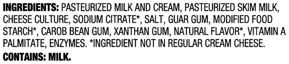 Amazon Brand - Happy Belly Light Cream Cheese, 8 Ounce
