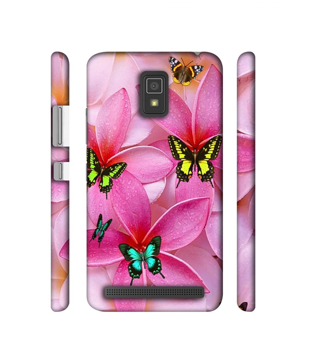 Amazon Brand - Solimo Designer B-Butterflies 3D Printed Hard Back Case Mobile Cover for Lenovo A6600