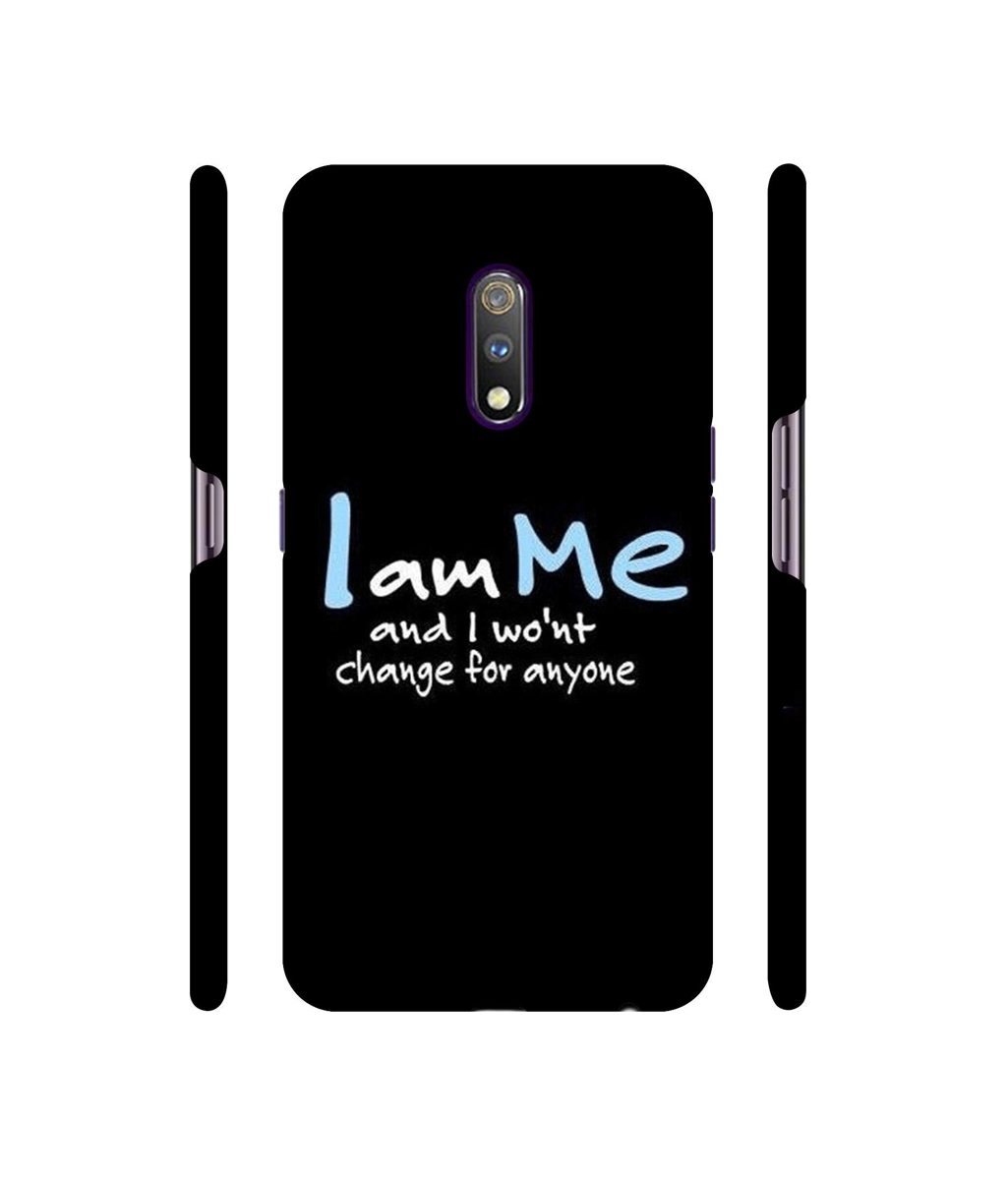 Amazon Brand - Solimo Designer Quotes 3D Printed Hard Back Case Mobile Cover for Realme X