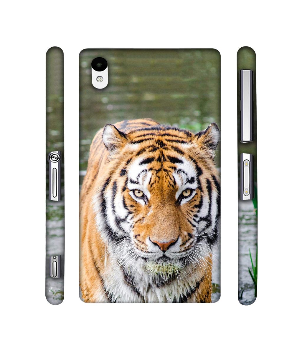 Amazon Brand - Solimo Designer Tiger in Water 3D Printed Hard Back Case Mobile Cover for Sony Xperia Z2