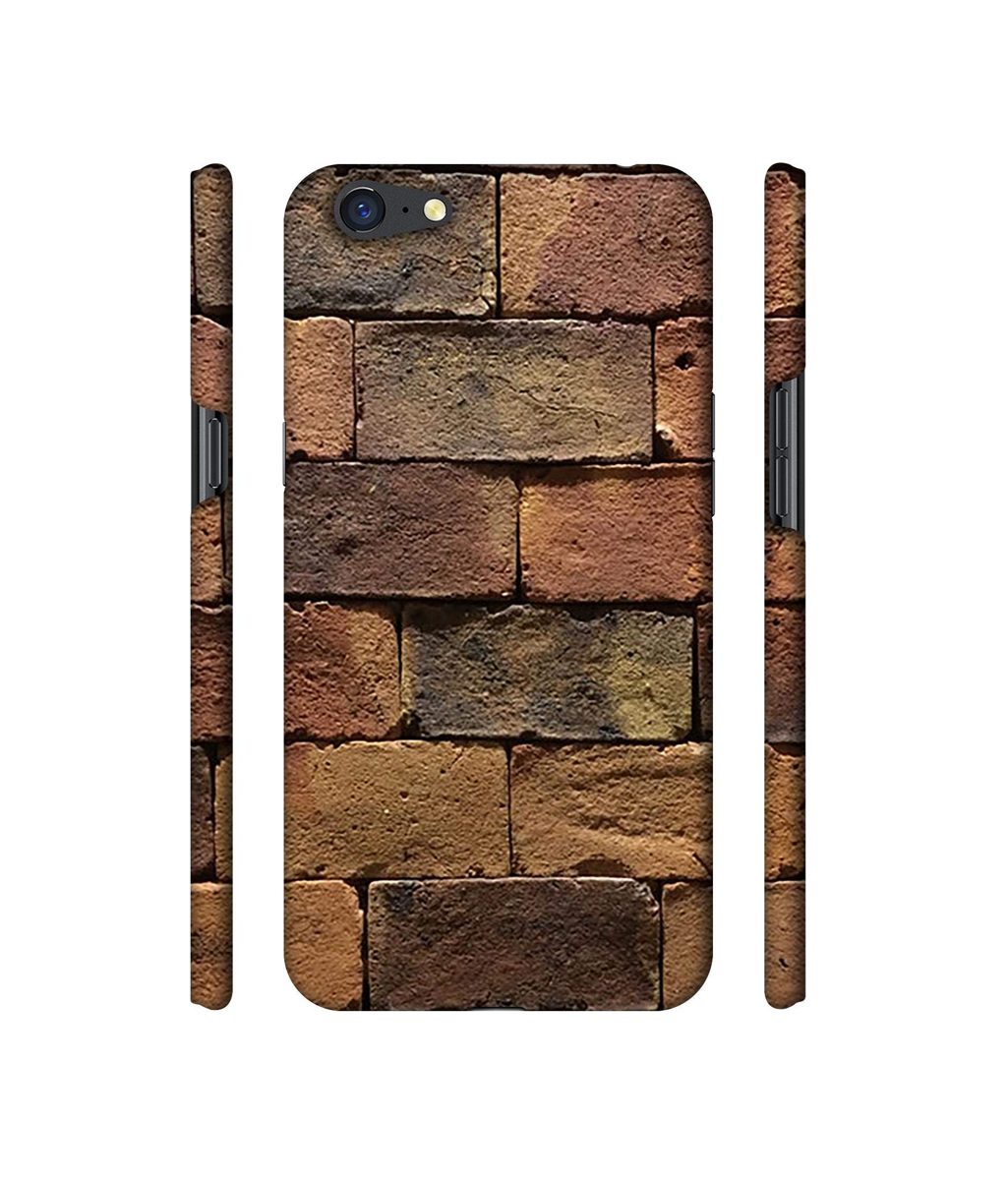 Amazon Brand - Solimo Designer Burn Bricks 3D Printed Hard Back Case Mobile Cover for Oppo A71