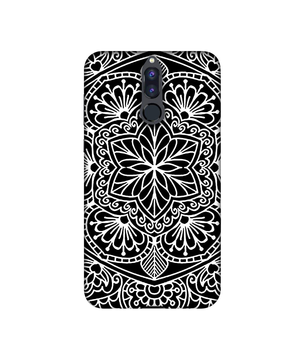 Amazon Brand - Solimo Designer Rangolis 3D Printed Hard Back Case Mobile Cover for Huawei Honor 9i