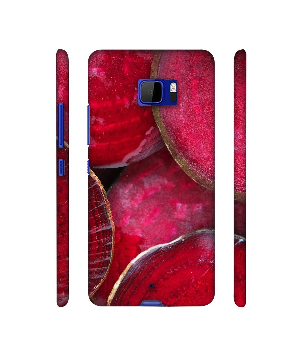 Amazon Brand - Solimo Designer Red Texture 3D Printed Hard Back Case Mobile Cover for HTC U Ultra