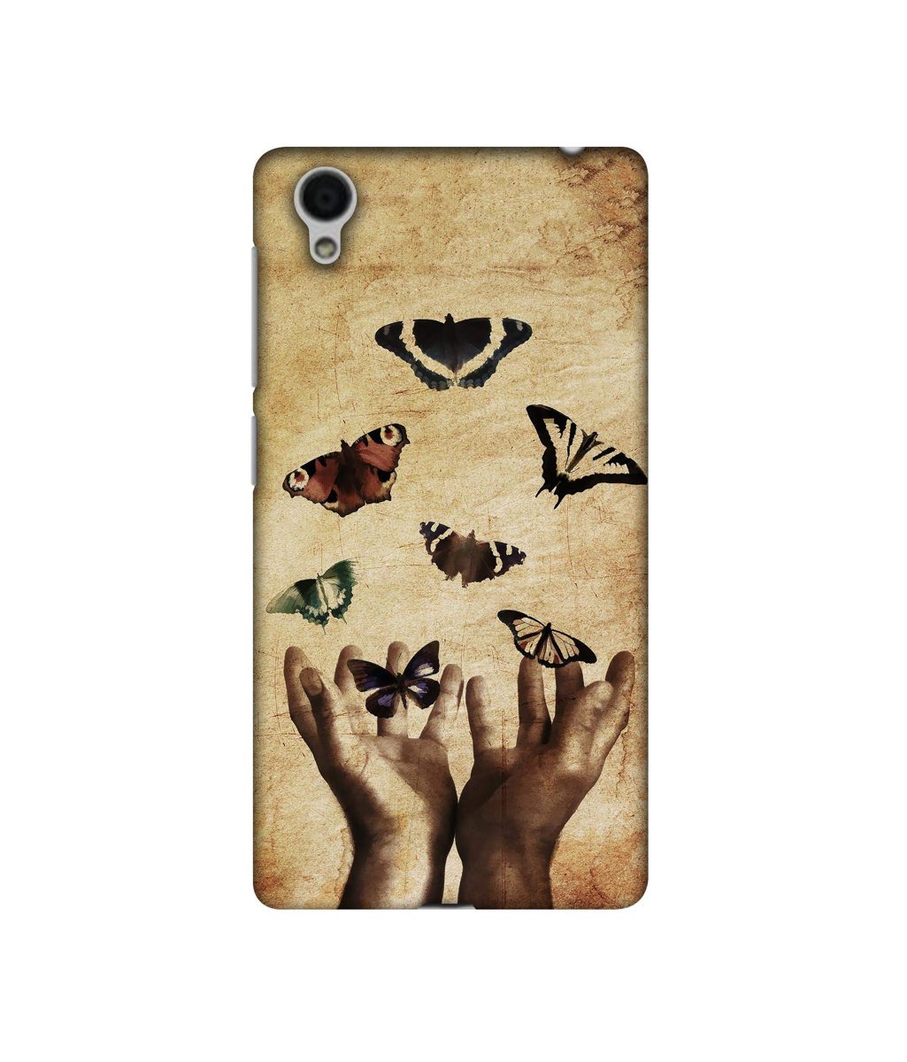 Amazon Brand - Solimo Designer Butterflies 3D Printed Hard Back Case Mobile Cover for Vivo Y51L