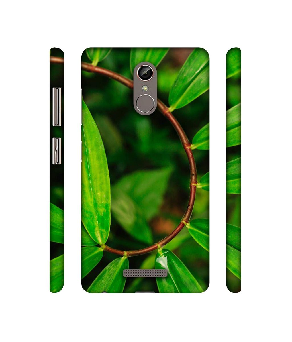 Amazon Brand - Solimo Designer Leaf Photography 3D Printed Hard Back Case Mobile Cover for Gionee S6s