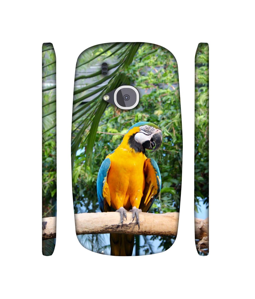 Amazon Brand - Solimo Designer Macaw Bird 3D Printed Hard Back Case Mobile Cover for Nokia 3310