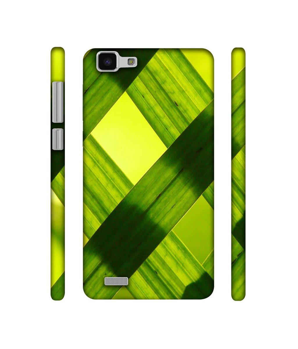 Amazon Brand - Solimo Designer Leafs Texture 3D Printed Hard Back Case Mobile Cover for Vivo Y27L