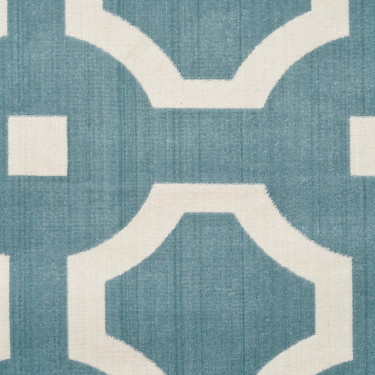 Ravenna Home Forsyth Rug, 8'W x 10'L, Geometric Medallion Design, Blue