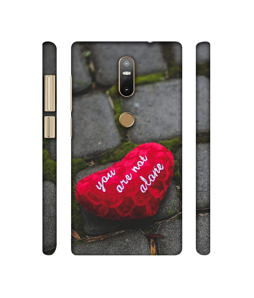 Amazon Brand - Solimo Designer You are Not Alone 3D Printed Hard Back Case Mobile Cover for Lenovo Phab2 Plus