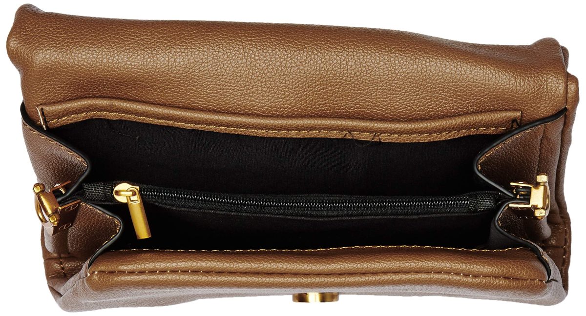 Flavia Women's Handbag (Brown)