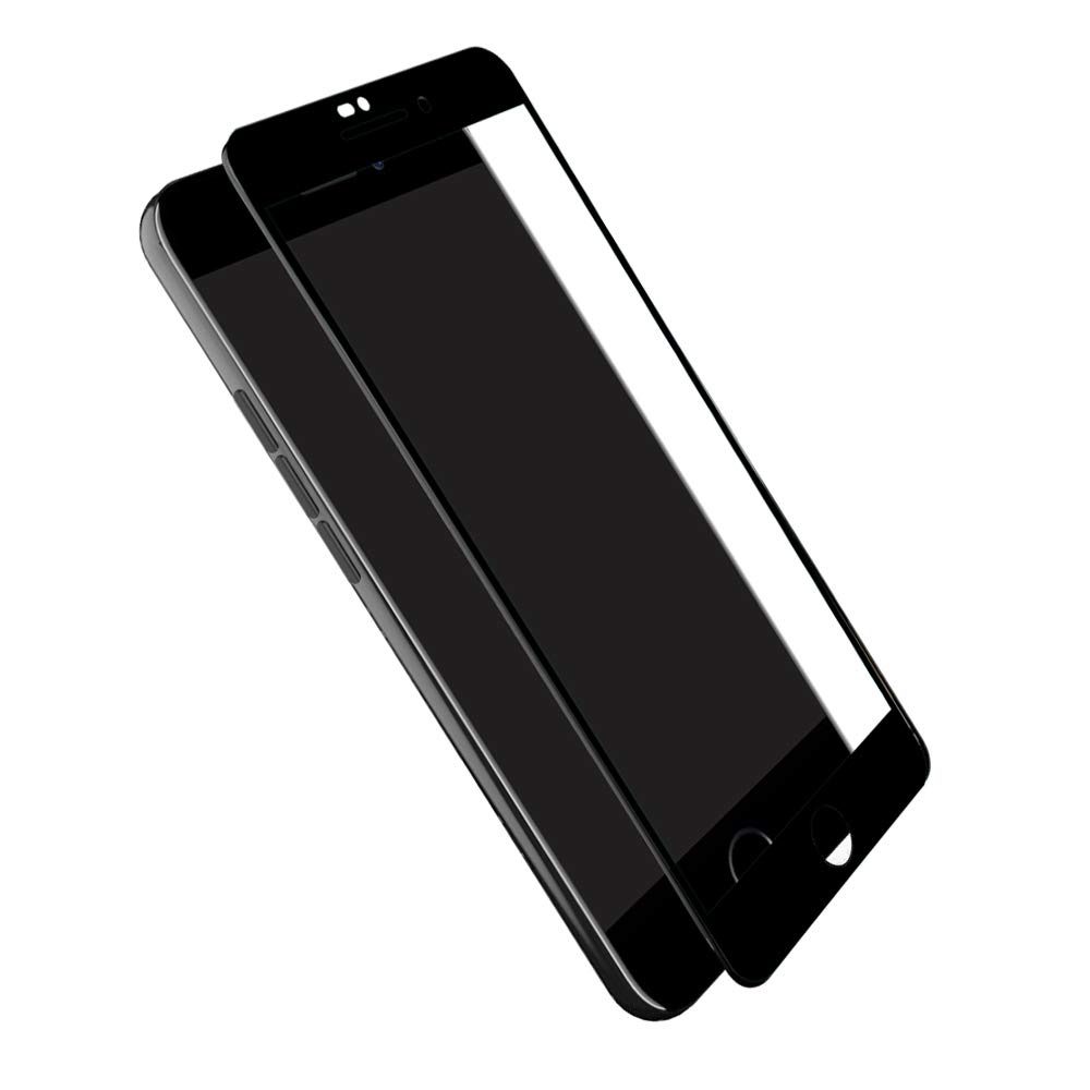 Amazon Brand - Solimo Full Body Tempered Glass for Apple iPhone 7 Plus / 8 Plus, with Installation kit