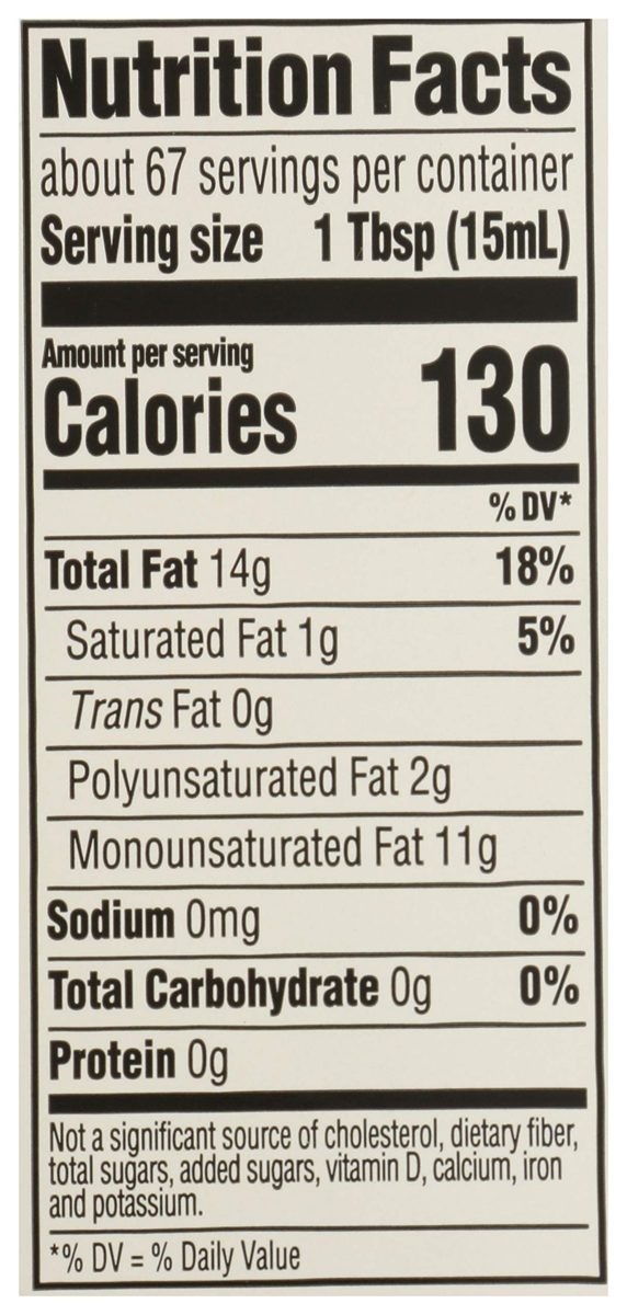 365 by Whole Foods Market, Expeller Pressed Cooking Oil, Safflower Seed, 33.8 Fl Oz