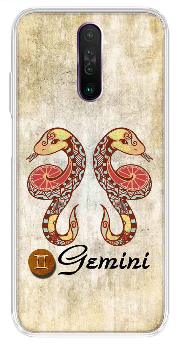 Amazon Brand - Solimo Designer Multicolor Gemini Design Printed Soft Back Case Mobile Cover for Poco X2 / Xiaomi Redmi K30