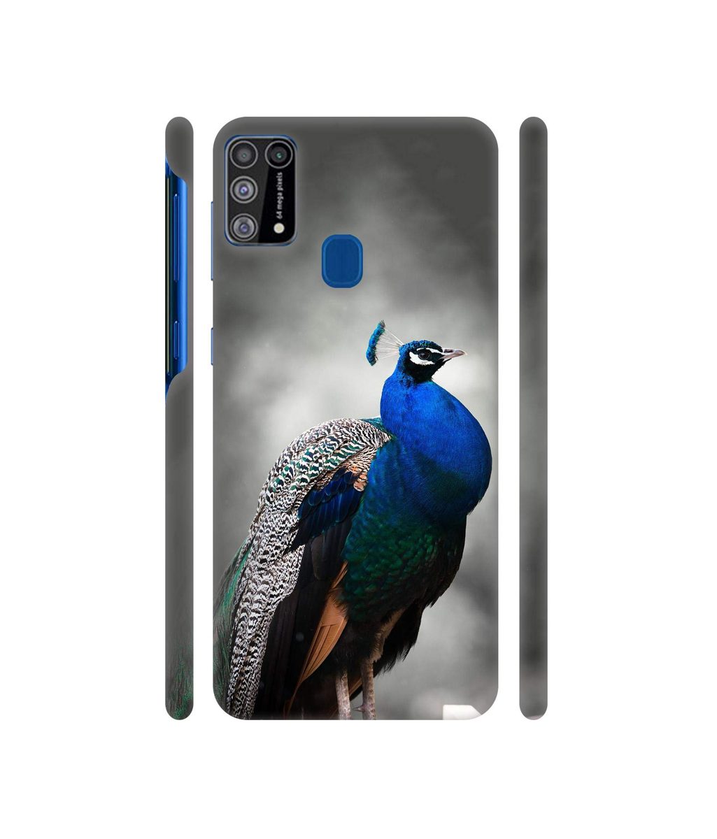 Amazon Brand - Solimo Designer Peacock 3D Printed Hard Back Case Mobile Cover for Samsung Galaxy M31