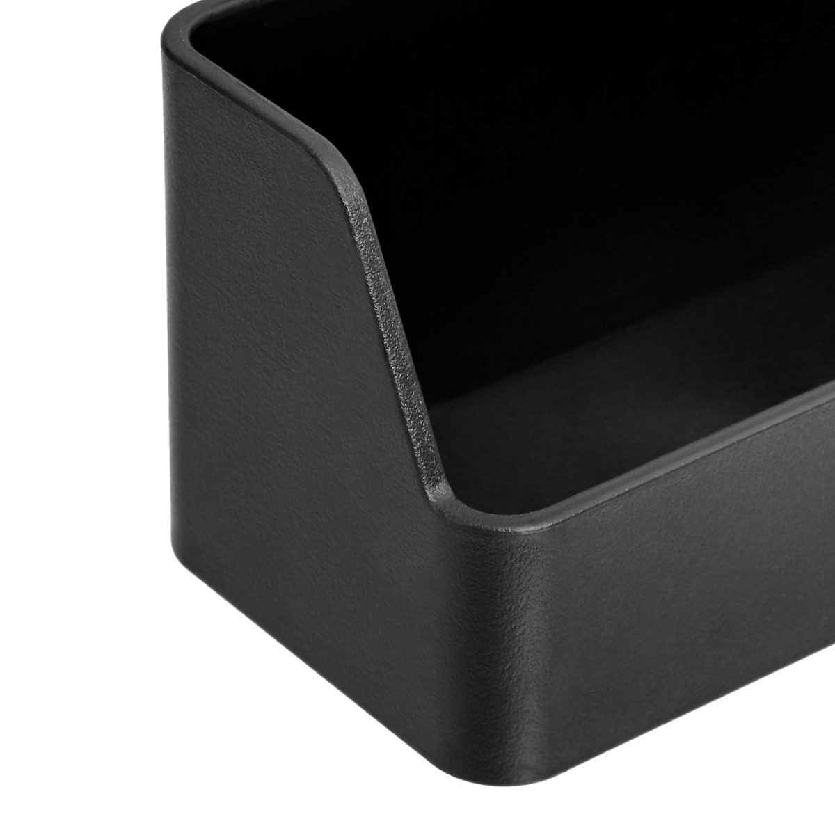 AmazonBasics Plastic Organizer - Name Card Holder, Black